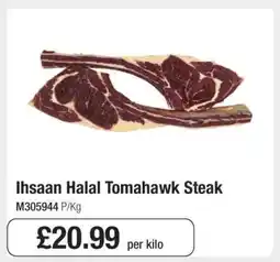 Makro Ihsaan Halal Tomahawk Steak offer