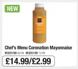 Makro Chef’s Menu Coronation Mayonnaise offer