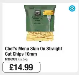 Makro Chef’s Menu Skin On Straight Cut Chips 10mm offer