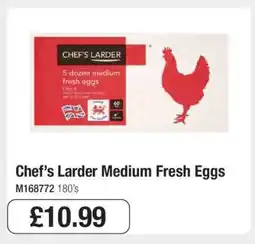 Makro Chef’s Larder Medium Fresh Eggs offer