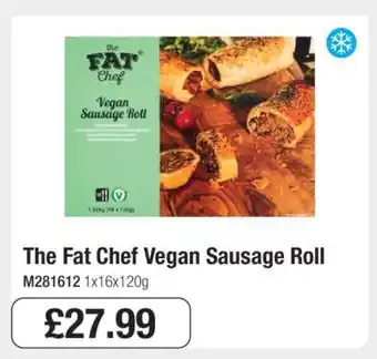 Makro The Fat Chef Vegan Sausage Roll offer
