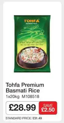 Makro Tohfa Premium Basmati Rice offer