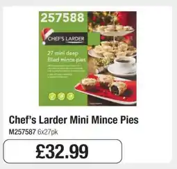 Makro Chef’s Larder Mini Mince Pies offer