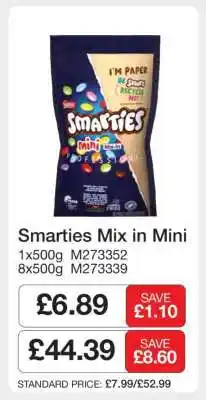 Makro Smarties Mix in Mini offer