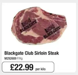 Makro Blackgate Club Sirloin Steak offer