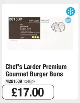 Makro Chef’s Larder Premium Gourmet Burger Buns offer