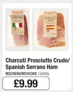 Makro Charcuti Prosciutto Crudo/Spanish Serrano Ham offer