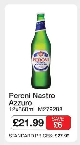 Makro Peroni Nastro Azzuro offer