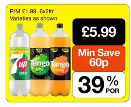 Makro 7UP Zero Sugar, Tango Apple, Tango Orange offer