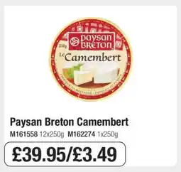 Makro Paysan Breton Camembert offer