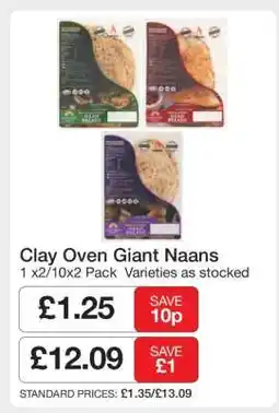 Makro Clay Oven Giant Naans offer