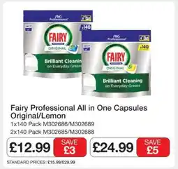 Makro Fairy Professional All in One Capsules Original/Lemon offer