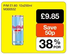 Makro Red Bull Zero offer