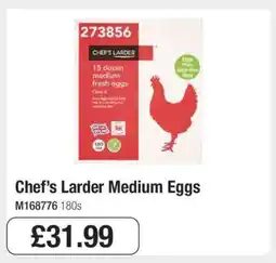 Makro Chef’s Larder Medium Eggs offer