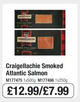 Makro Craigellachie Smoked Atlantic Salmon offer