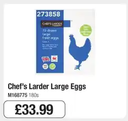 Makro Chef’s Larder Large Eggs offer