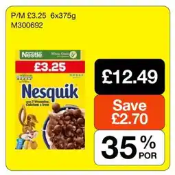 Makro Nesquik Cereal offer