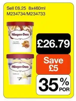 Makro Häagen-Dazs Ice Cream offer