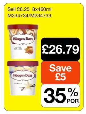 Makro Häagen-Dazs Ice Cream offer
