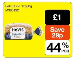 Makro Hovis Signature White Bread offer