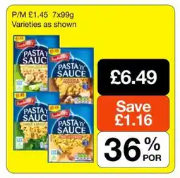 Makro Batchelors Pasta 'n' Sauce offer