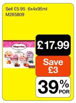 Makro Häagen-Dazs Fruit Collection offer