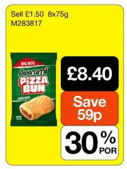 Makro Peperami Pizza Bun offer