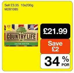 Makro Country Life Salted Butter offer