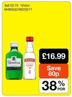 Makro Gordon's & Smirnoff offer