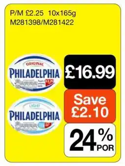Makro Philadelphia Original/Light offer
