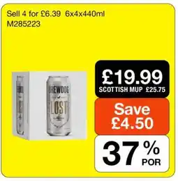 Makro Brewdog Lost Lager offer