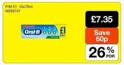Makro Oral-B Toothpaste offer