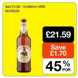Makro Birra Moretti L'Autentica offer