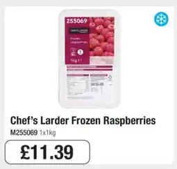 Makro Chef’s Larder Frozen Raspberries offer