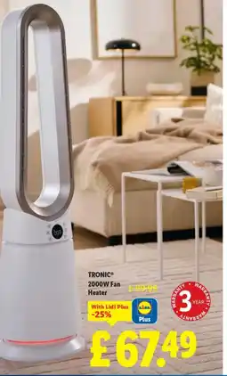 Lidl TRONIC® 2000W Fan Heater offer