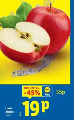 Lidl Loose Apples offer