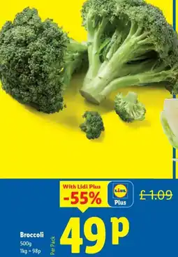 Lidl Broccoli offer
