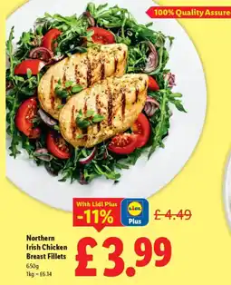 Lidl Northern Irish Chicken Breast Fillets offer
