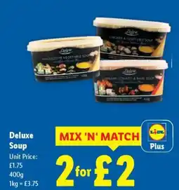 Lidl Deluxe Soup offer