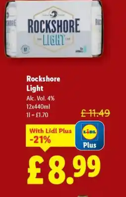 Lidl Rockshore Light offer