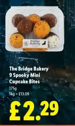 Lidl The Bridge Bakery 9 Spooky Mini Cupcake Bites offer