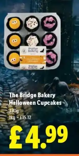 Lidl The Bridge Bakery Halloween Cupcakes offer