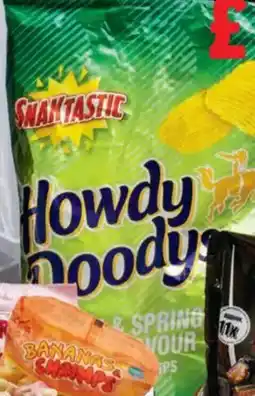 Lidl Snaktastic Howdy Doodys Cheese & Spring Onion offer