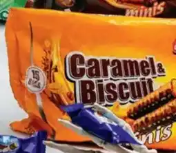 Lidl Mister Choc Mini Caramel Biscuit Bar offer