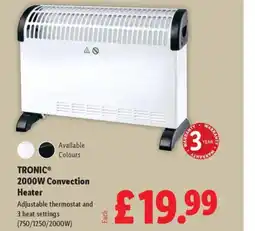 Lidl TRONIC 2000W Convection Heater offer