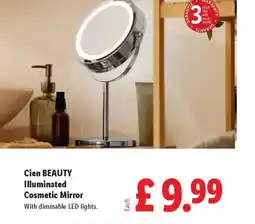 Lidl Cien BEAUTY Illuminated Cosmetic Mirror offer