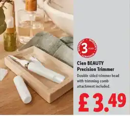 Lidl Cien BEAUTY Precision Trimmer offer