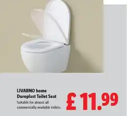 Lidl LIVARNO home Duroplast Toilet Seat offer