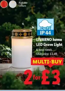 Lidl LIVARNO home LED Grave Light offer