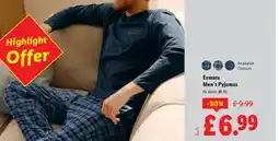 Lidl Esmara Men's Pyjamas offer